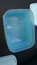 特百惠（Tupperware）700ml彩色冷凍4件套/單個(gè)繽紛冷凍中型保鮮盒套裝 冰箱肉類(lèi)儲藏盒 700ml冷凍-藍色單個(gè) 曬單實(shí)拍圖