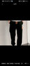 本漢褲子男士休閑褲男春秋季新款寬松束腳百搭運(yùn)動(dòng)男褲韓版長(zhǎng)褲子 21666黑色 4XL 曬單實(shí)拍圖