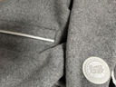 加拿大鵝（Canada Goose）HUMANATURE系列 Lawson 男士白標(biāo)羊毛抓絨夾克大鵝外套 7049M1 99 米灰色 XL 曬單實(shí)拍圖