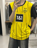 彪馬（PUMA）男子多特蒙德主場球迷版球衣吸濕速干足球短袖T恤 BVB 774946 黃色-黑色-01 XL (185/104A) 曬單實拍圖