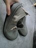 希慕馳（XIMUCHI）品牌一腳蹬帆布鞋男秋冬新款大頭布鞋透氣軟底休閑鞋厚底增高男鞋 綠色平底款 42 標準皮鞋尺碼 曬單實(shí)拍圖