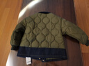 齊齊熊（ciciibear）【牛仔棉服】齊齊熊寶寶加厚棉服外套男童冬季兒童保暖夾棉棉襖 苔蘚綠 130 曬單實(shí)拍圖