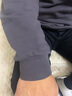 季言新款400G重磅半拉鏈衛(wèi)衣男春秋款套頭立領(lǐng)寬松潮牌復(fù)古插肩外套男 鐵灰色 XL （適合145-160斤） 曬單實拍圖