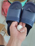 利達妮（TZLDN）孕婦防滑拖鞋女夏季老年人室內居家用浴室洗澡家居防摔涼拖男夏天 藏青 42-43 【適合41-42碼】 曬單實(shí)拍圖