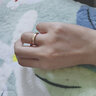 丹尼爾惠靈頓（DanielWellington）DW戒指男女對戒 時尚飾品素圈情侶戒指 七夕情人節(jié)禮物送女友 尺寸48 DW00400015 曬單實拍圖