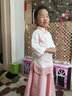 馬櫻紅雨 六一女童漢服中國風唐裝裙子小女孩民國風旗袍裙兒童古裝夏洋氣 粉色套裝【+發(fā)卡】 130 /建議身高120厘米左右 曬單實拍圖