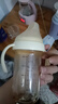 樂迪（lodi）奶瓶新生嬰兒寬口徑PPSU大寶寶仿母乳仿脹氣多功能奶瓶 300ml 【6個月+】-泡芙白 曬單實拍圖