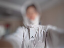 adidas「冰淇淋防曬衣」UPF 50+輕薄外套防曬服女阿迪達斯輕運動(dòng)   礬土棕(推薦選大一碼)   S 曬單實(shí)拍圖