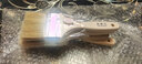 鐵錚漢100%純豬毛刷子豬鬃刷家用清掃加工面包燒烤刷加厚油漆涂料刷 百分百純豬毛刷3寸 曬單實拍圖
