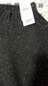 雪中飛秋冬純色休閑加厚寬松微彈高領(lǐng)細羊毛衫女 黑色 均碼  曬單實(shí)拍圖