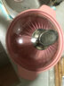 山背瓷業(yè)（SHANBEI CERAMICS）煲湯鍋砂鍋 陶瓷燉湯鍋燃?xì)庠钌成板侅?日歐風(fēng)格 家用 3.3升-燃?xì)饷骰鹂?(粉色)【建議3-5人使用】 曬單實(shí)拍圖