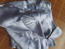美標送禮19姆米重磅真絲睡衣套裝女春秋6A100%桑蠶絲綢外穿家居服夏 迷霧紫 L (165/88A) 曬單實(shí)拍圖