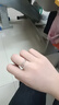 CATIFF情侶戒指一對(duì)925純銀魯伯特之淚對(duì)戒素圈開口送女朋友七夕節(jié)禮物 女款單戒指  「魯伯特之淚」 曬單實(shí)拍圖