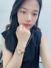 蘭度（LANDU）手表女時(shí)尚港風(fēng)石英女表鋼帶輕奢女士腕表【生日禮物送女友】 6606白玫金+禮盒 曬單實(shí)拍圖