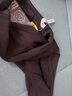 蕉內（Bananain）氧氣女士瑜伽褲塑型收腹提臀高腰鯊魚(yú)褲打底褲 黑色 M 曬單實(shí)拍圖