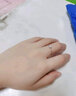 周六福鉆戒女求婚戒指思慕鉆石戒指KGDB021231 約20分I-J/SI 11號 曬單實拍圖