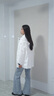 TOMMY HILFIGER【三合一防風(fēng)防水撼冬90絨】秋冬季女輕戶外羽絨服夾克外套45906 白色YBL S （推薦：100-115斤） 曬單實(shí)拍圖