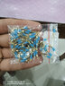 奧哥（aoge）50枚裝子線橡膠快速子線夾八8字環(huán)釣魚漁具用品垂釣配件 中號(hào)【橡膠子線夾】20枚 曬單實(shí)拍圖