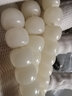 彩荷白玉菩提根高密自然順白男女手鏈手串散珠 素珠裸珠108顆佛珠禮物 桶珠-9*6mm 曬單實(shí)拍圖