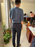 KOLON SPORT/可隆軟殼長褲 男子2L拉絨無褶秋防潑水防風(fēng)保暖登山褲- LHLP4WN151-NV 藏藍(lán) L 175/82A 曬單實(shí)拍圖