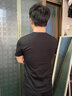 霧卡【純棉3件】短袖t恤男士衣服圓領(lǐng)寬松大碼新品夏季休閑半袖情侶裝 小Chi白色+小Se深灰+1987黑色 XL 建議135-150斤 曬單實(shí)拍圖