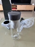 膳魔師（THERMOS）雙層玻璃杯男女士茶水分離商務(wù)水杯辦公泡茶杯帶茶漏TCGE-300/400  TCGE-400 灰色 400ml 曬單實(shí)拍圖