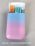 若烟（Ruoyan）三用烟盒打火机一体自动烟盒便携男女烟壳粗烟10支装 渐变蓝粉色 实拍图