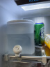 莱贝（RYBACK）冷水壶冰箱凉水壶耐高温大容量塑料冷水桶家用耐热冰箱饮料果汁壶 磨砂款 5.0L（3-4人份量） 实拍图