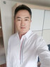 末真純棉襯衫男百搭舒適休閑上衣外套小清新男裝衣服春秋季長(cháng)袖襯衣男 白色 2XL 曬單實(shí)拍圖