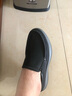 VOLO犀牛鞋子男鞋夏季商務(wù)休閑皮鞋男士透氣一腳蹬透氣厚軟底爸爸鞋 黑色 四季款 41 曬單實(shí)拍圖
