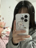 晨京 加班小豬兔子適用iPhone15蘋果14promax手機殼透明硅膠全包卡通情侶款XS防摔保護套 【加班小豬】透明軟殼 iPhone14ProMax 曬單實拍圖