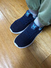 牧童童鞋親子鞋兒童春秋輕便運動(dòng)鞋男一家三口透氣網(wǎng)面飛織鞋小白鞋女 智慧藍（透氣網(wǎng)面） 33 鞋內長(cháng)21.1cm 曬單實(shí)拍圖