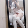 糖妤萌洛麗塔公主裙成人性感衣服小胸可穿女傭連衣裙套裝嫵媚戰(zhàn)跑 純欲女傭 裙子+內(nèi)+蝴蝶結(jié) M 適合80-95斤 曬單實(shí)拍圖