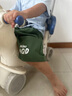 MQDMINI兒童褲子夏季男童短褲休閑外出5分褲 白色mini叢林綠110 曬單實拍圖