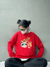 真維斯（JEANSWEST）蛇年衛(wèi)衣紅色無帽外套本命年加絨加厚保暖套頭衫簡約款青少年衛(wèi)衣 紅色（生肖） L (推薦110-130斤) 曬單實拍圖