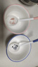 佩爾森（CERAMICS）可愛飯碗帶勺家用小萌寵輔食碗吃飯碗宿舍甜品碗情侶款一對2碗2勺 2碗+2勺混裝 曬單實拍圖