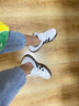 adidas「T頭鞋」VL COURT 3.0板鞋小白鞋德訓(xùn)鞋女阿迪達(dá)斯輕運(yùn)動(dòng)   白色/黑色/灰色   36.5 曬單實(shí)拍圖