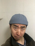 慕瑾繁飾 瓜皮帽男無檐純色韓版街頭潮人嘻哈帽圓頂復古水手帽貝雷帽男 藍色-字母圖案方標41瓜 均碼 可調(diào)節(jié) 曬單實拍圖