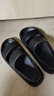優(yōu)調(diào)男士軟底大碼涼鞋2025新款夏季開車兩用防滑休閑外穿沙灘鞋子厚底 黑色 44 曬單實(shí)拍圖