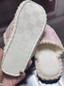 棉拖鞋女冬季厚底保暖家居鞋室內情侶可愛(ài)毛絨拖鞋男 粉色【輕便溫暖】 36-37 (適合35-36碼) 曬單實(shí)拍圖