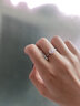 DR. DARLING莫桑石鉆戒一克拉求婚結婚告白禮物食指環(huán)活口可調節送女友送老婆 星耀鉆戒1克拉-當/次日達 曬單實(shí)拍圖