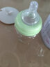 NO.1BABY新初生嬰兒PPSU迷你奶瓶防脹氣寶寶果汁喝水杯小號兒童 60ml容量 寶貝藍 60ml 0-3個月 曬單實拍圖
