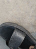 意尔康男鞋软底透气户外休闲拖鞋两用沙滩鞋男士凉鞋 96559W 黑色 40 实拍图