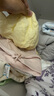 童泰新生嬰兒連體衣秋冬季保暖寶寶衣服初生兒純棉蝴蝶哈衣 黃色 52cm 曬單實(shí)拍圖