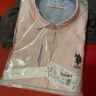 U.S. POLO ASSN.長(cháng)袖襯衫女士純棉休閑襯衣刺繡修身舒適防走光百搭女裝上衣 曬單實(shí)拍圖
