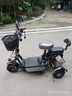 鳳凰Q3親子電動(dòng)三輪車(chē)家用小型老年電動(dòng)車(chē)老人休閑小三輪電動(dòng)摩托車(chē) 【Q3雙座】48V15A鋰電+800W差速電機+約40公里（熱） 曬單實(shí)拍圖