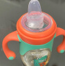 科巢（scoornest）PPSU婴儿童防摔吸管杯学饮杯鸭嘴杯喝水杯子两用带手柄奶瓶大宝宝 实拍图