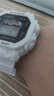 時光一百（TIME100）運動表學(xué)生夜光手表潮流軍人手表男士跑秒計時鬧鈴防水防摔電子表 白色 曬單實拍圖