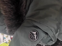 羅蒙羽絨服男2024年冬新款百搭保暖抗寒外套青年韓版加厚中長(cháng)款連帽男 湖綠不帶毛領(lǐng) M 曬單實(shí)拍圖