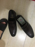 軒威斯商務(wù)正裝男鞋韓版百搭男士休閑皮鞋男真皮一腳蹬英倫小皮鞋男發(fā)型師尖頭夏季透氣潮鞋男 咖色 41 曬單實拍圖